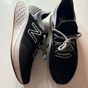 New Balance Black and White Athletic Shoes